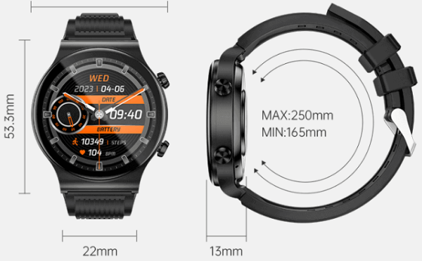 KUMI GT5 Pro Plus 2023 SmartWatch Specs Price Full Details