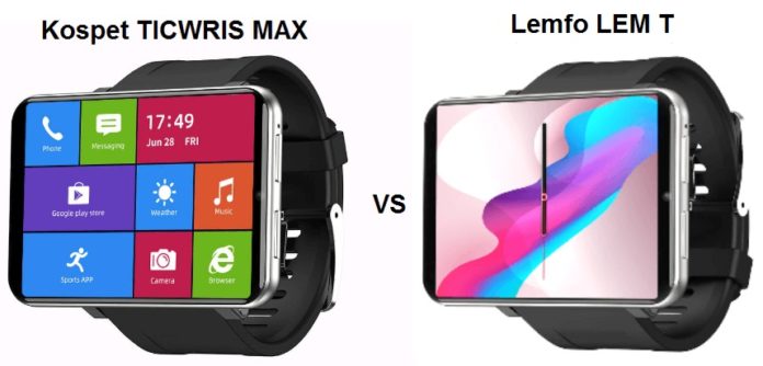 Kospet TICWRIS MAX Vs Lemfo LEM T