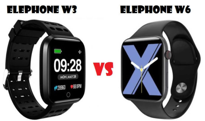 ELEPHONE W6 VS ELEPHONE W3