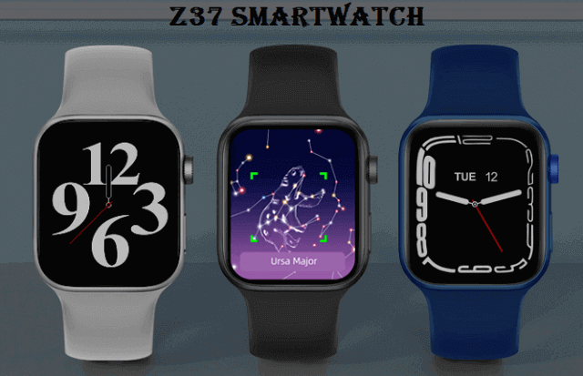 Beoefend Droogte Storen Z37 SmartWatch 2022: NEW Apple Watch 7 Clone Under $21 - Chinese  Smartwatches