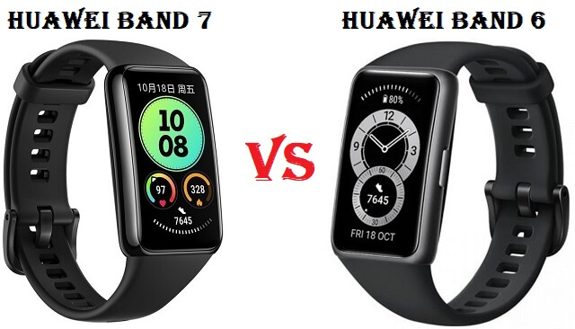 Honor Band 7 VS Huawei Band 7 