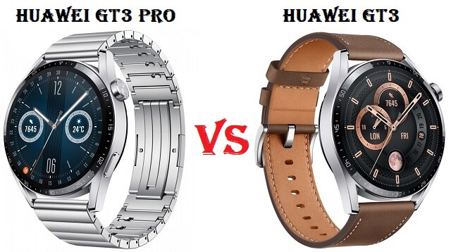 Huawei Watch GT3 Pro VS Huawei Watch GT3 Compariosn - Chinese Smartwatches