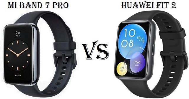 HUAWEI BAND 7 vs HUAWEI WATCH FIT 2 Comparison and Review