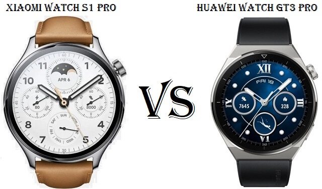 Xiaomi Watch S1 Pro VS Huawei Watch GT3 Pro Comparison - Chinese ...