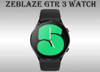 zeblaze gtr smart watch