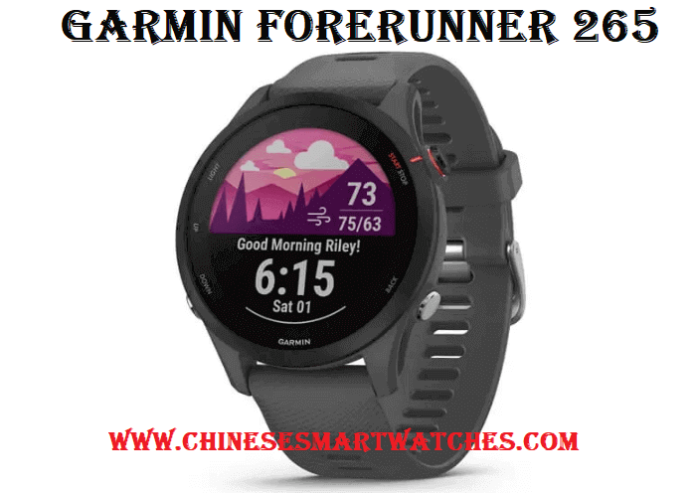 Garmin Forerunner 265 New Pictures Leaks