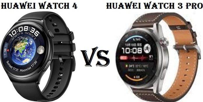 Huawei Watch 4 VS Huawei Watch 3 Pro